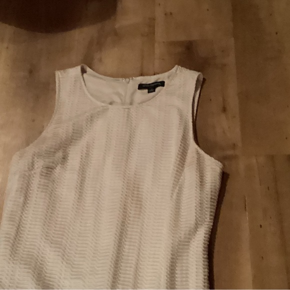 Sharagano girls size 12 off white dress excellent condition sleeveless - Picture 5 of 9